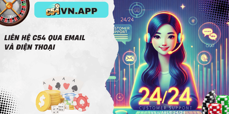 Liên hệ c54 qua email và điện thoại
